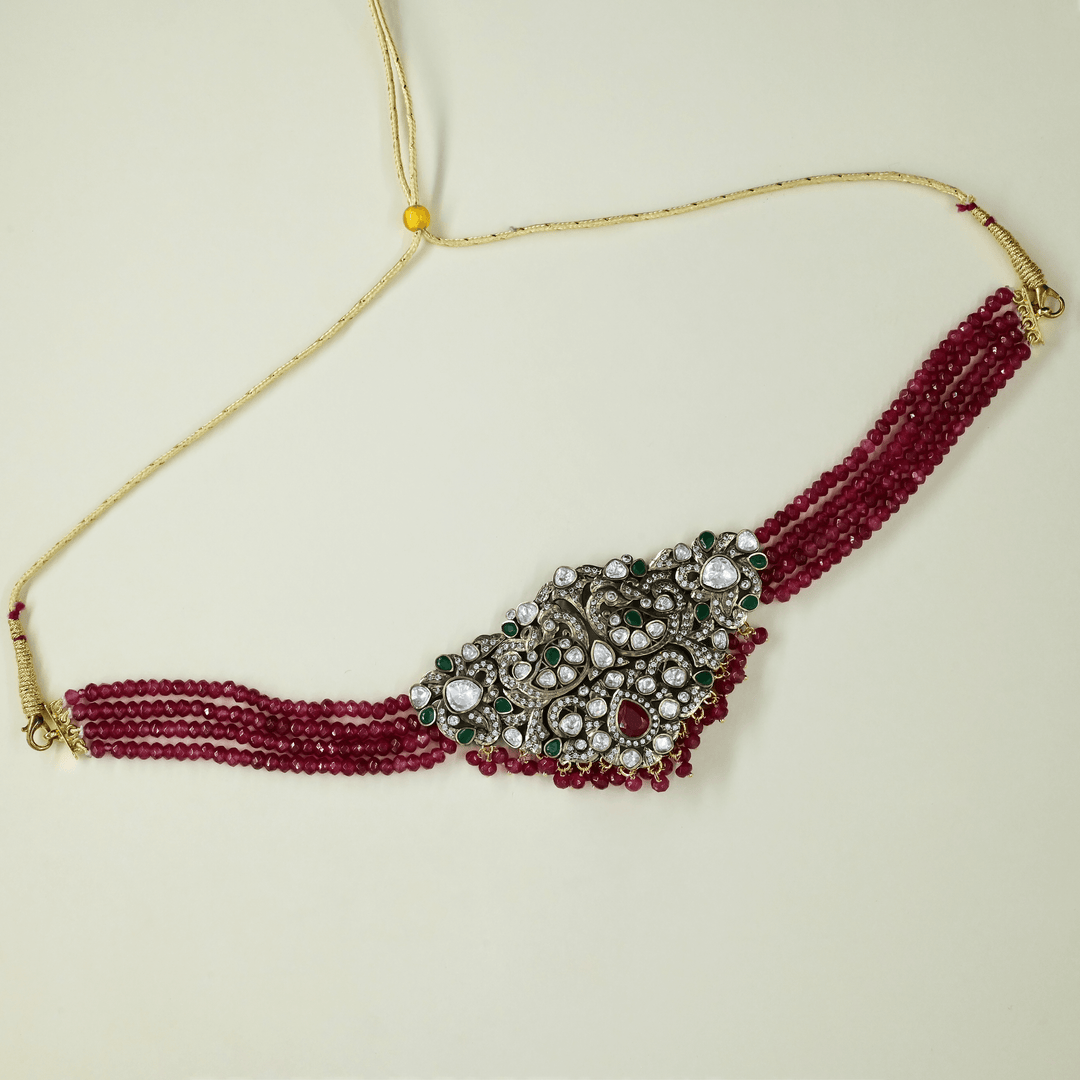 Victorian Beads Choker Set