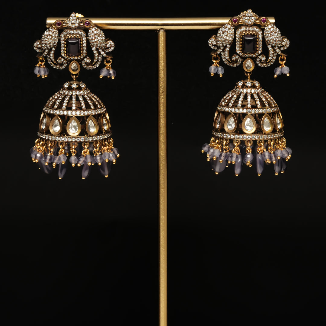 Victorian Jhumka Earrings