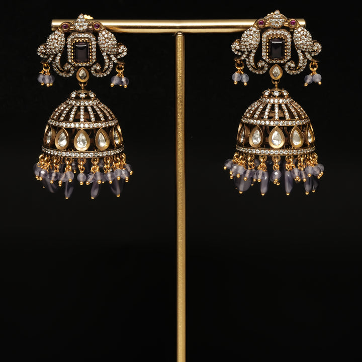 Victorian Jhumka Earrings
