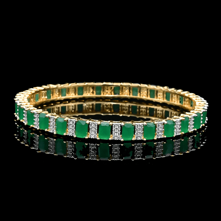 CZ Emerald Bangles