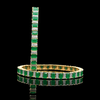 CZ Emerald Bangles