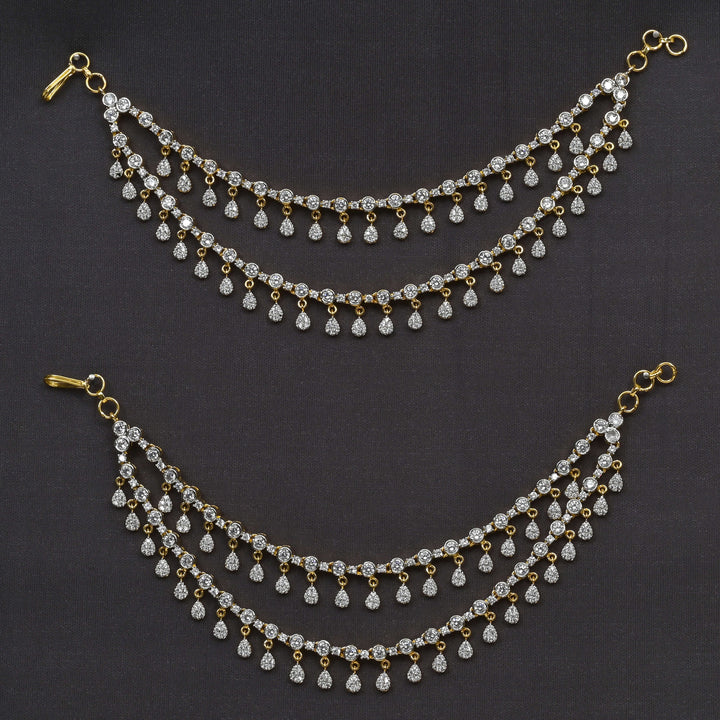 CZ Diamond Finish Champasaralu