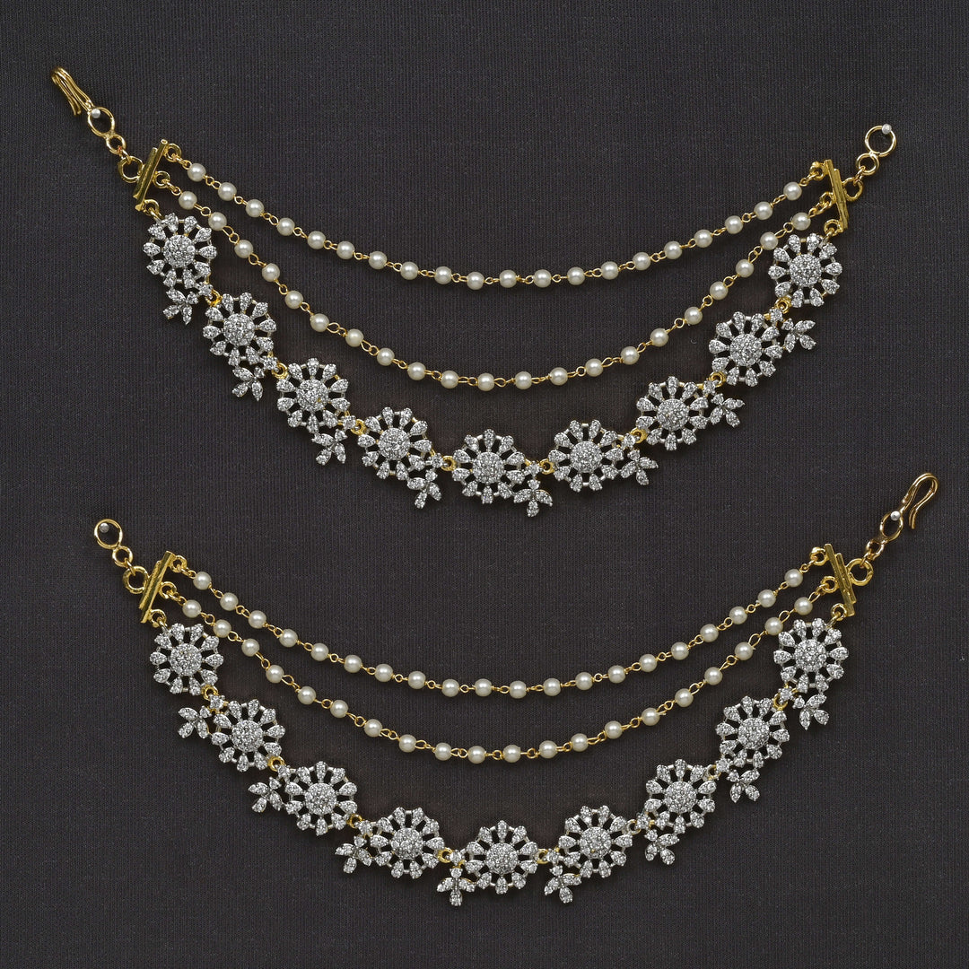 CZ Diamond Finish Champasaralu