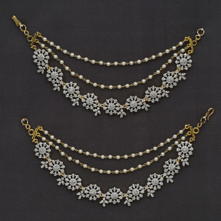 CZ Diamond Finish Champasaralu