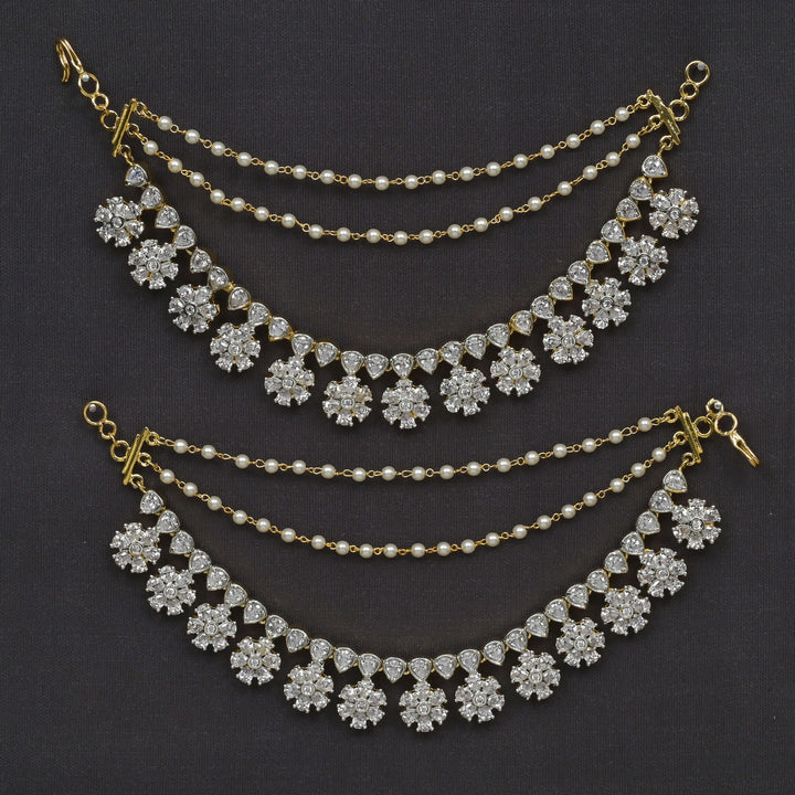 CZ Diamond Finish Champasaralu