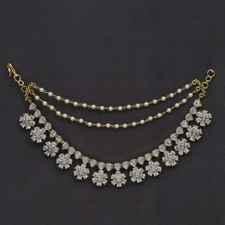 CZ Diamond Finish Champasaralu