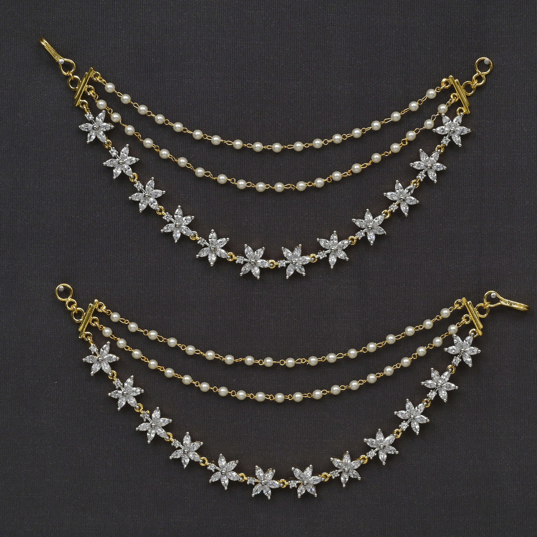 CZ Diamond Finish Champasaralu