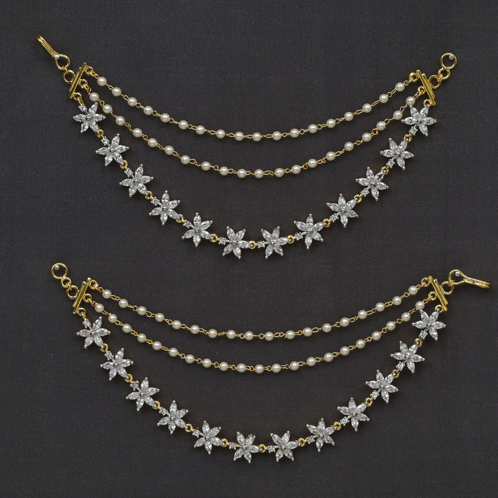 CZ Diamond Finish Champasaralu