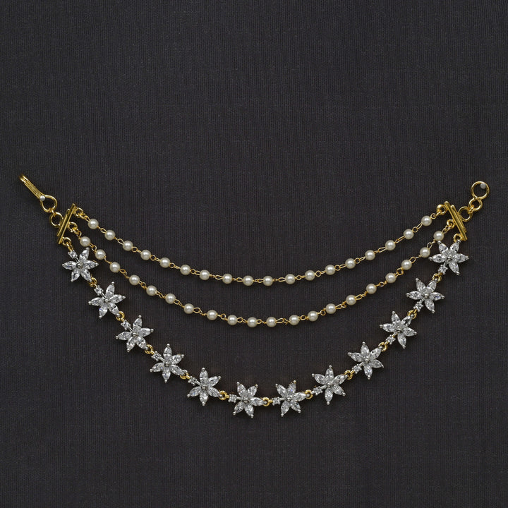 CZ Diamond Finish Champasaralu