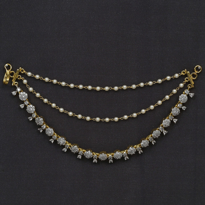 CZ Diamond Finish Champasaralu