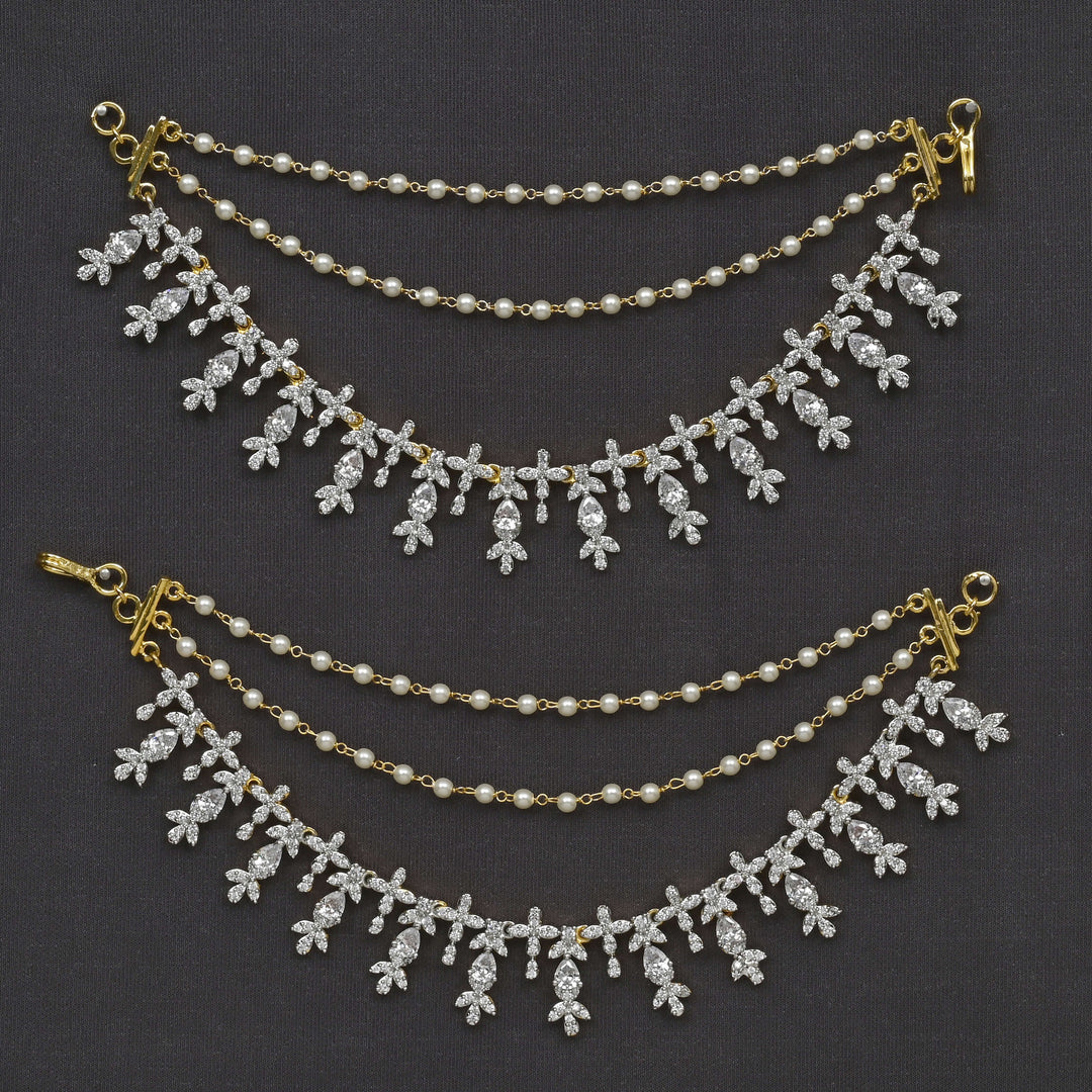 CZ Diamond Finish Champasaralu