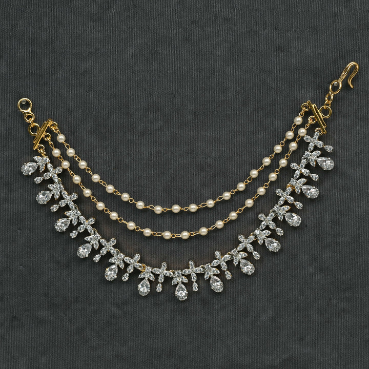 CZ Diamond Finish Champasaralu