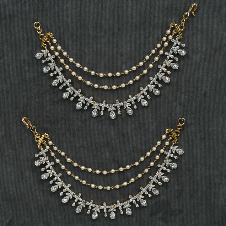 CZ Diamond Finish Champasaralu