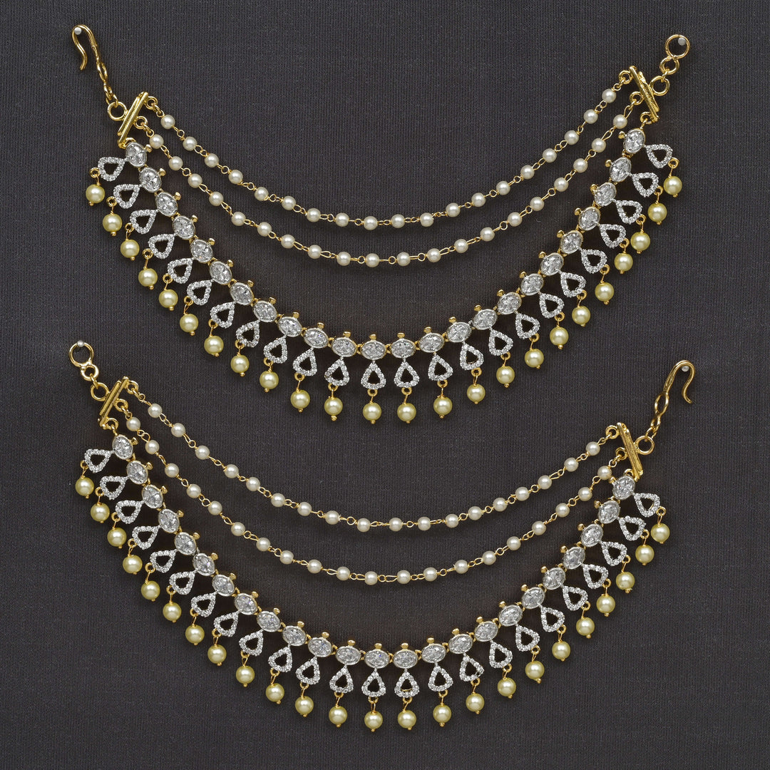 CZ Diamond Finish Champasaralu