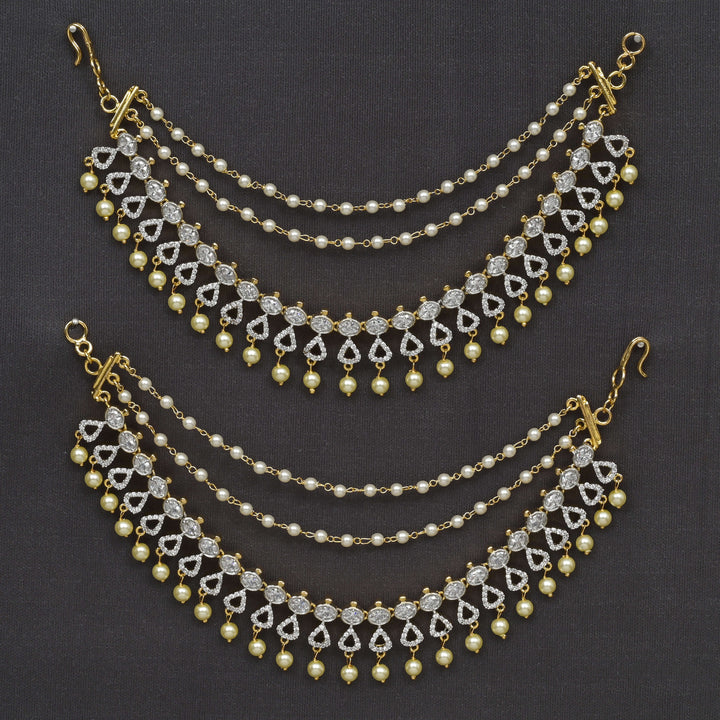 CZ Diamond Finish Champasaralu