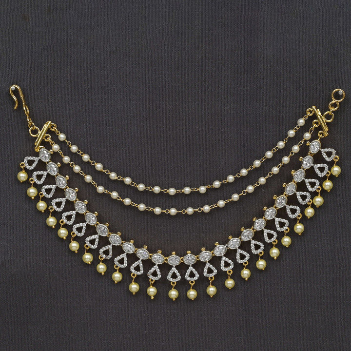 CZ Diamond Finish Champasaralu