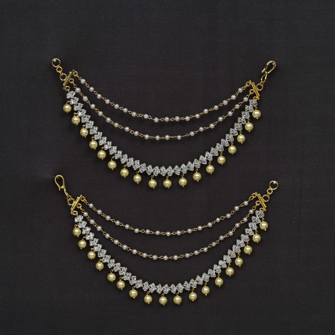 CZ Diamond Finish Champasaralu