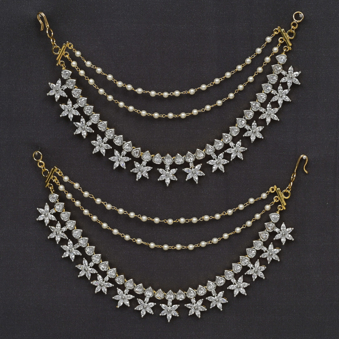 CZ Diamond Finish Champasaralu