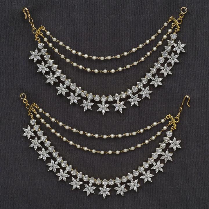 CZ Diamond Finish Champasaralu