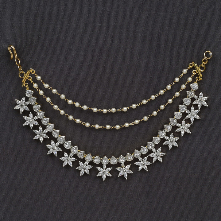 CZ Diamond Finish Champasaralu