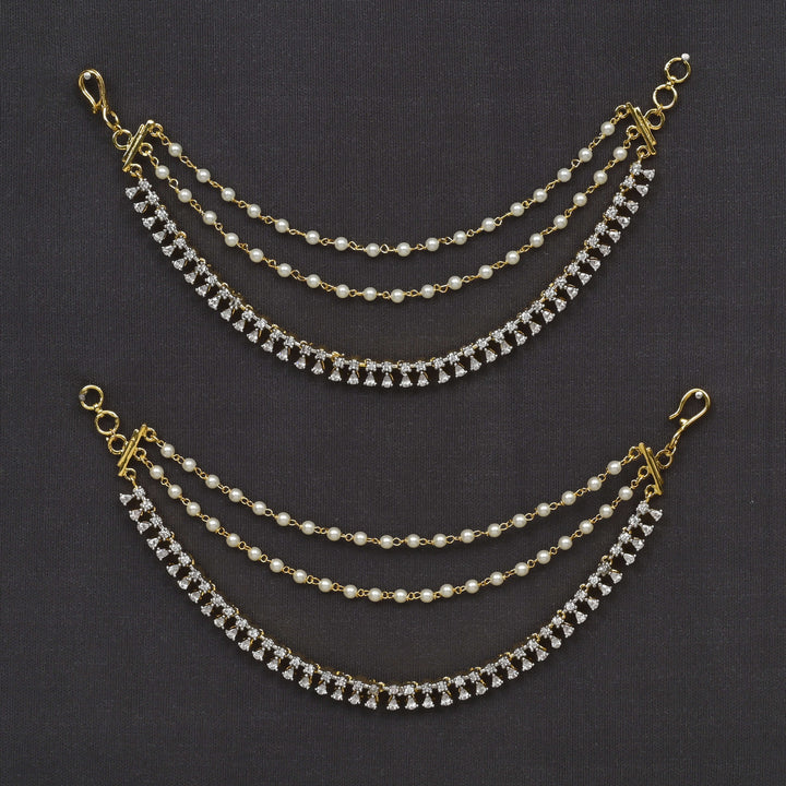 CZ Diamond Finish Champasaralu