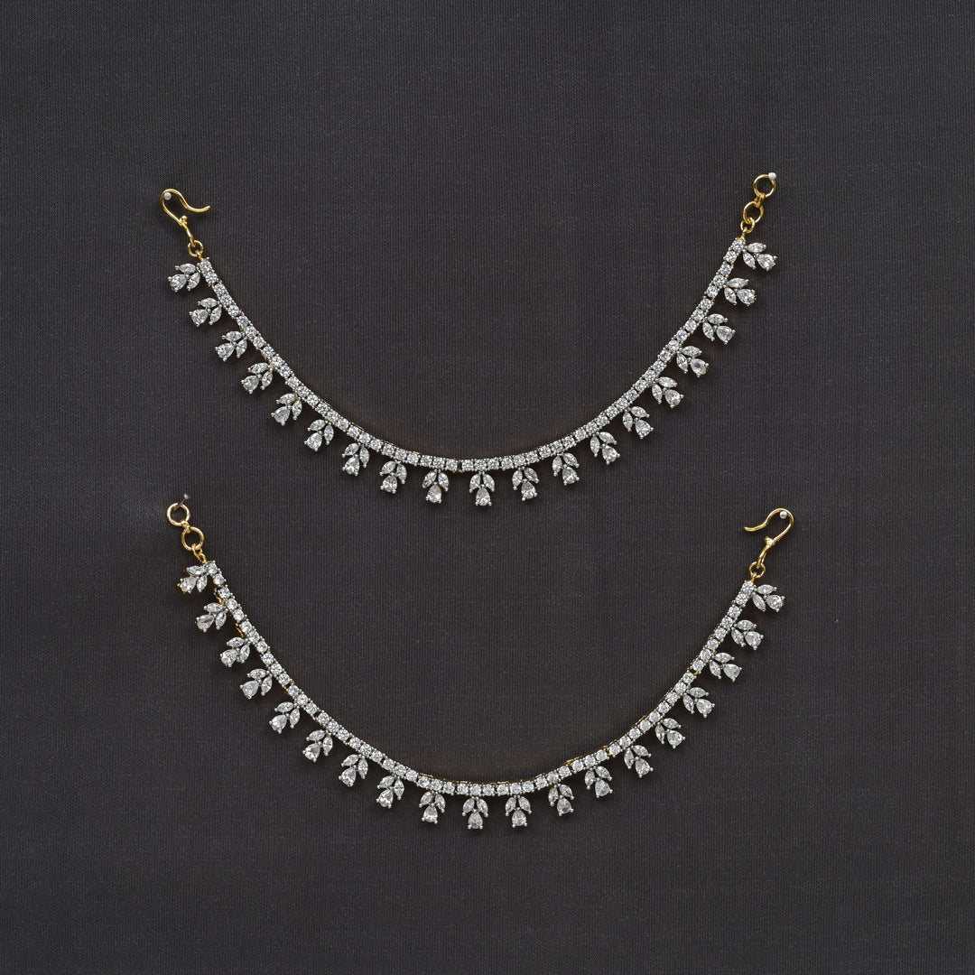 CZ Diamond Finish Champasaralu