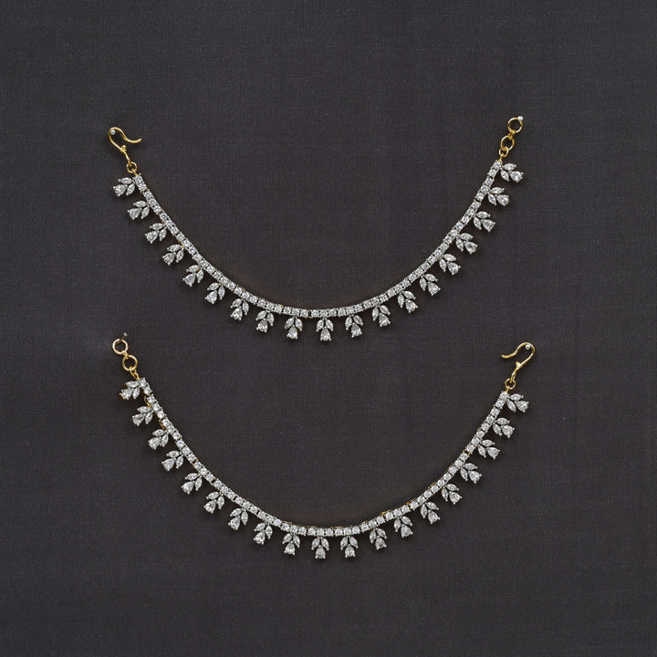 CZ Diamond Finish Champasaralu