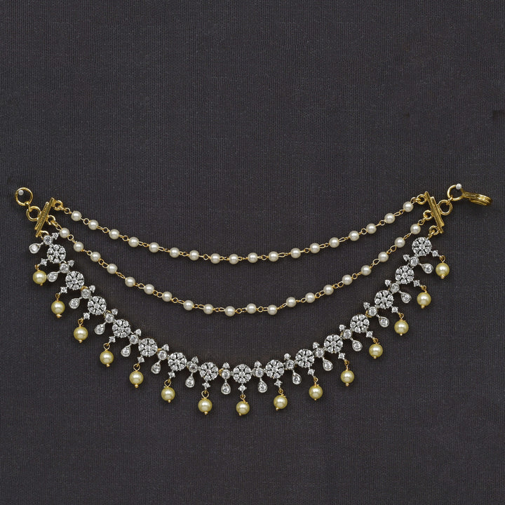 CZ Diamond Finish Champasaralu