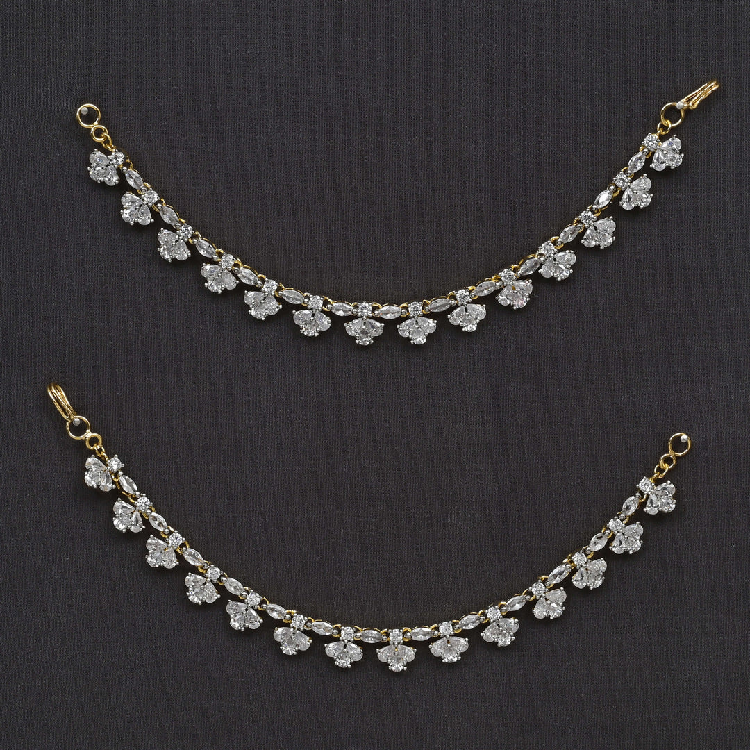 CZ Diamond Finish Champasaralu