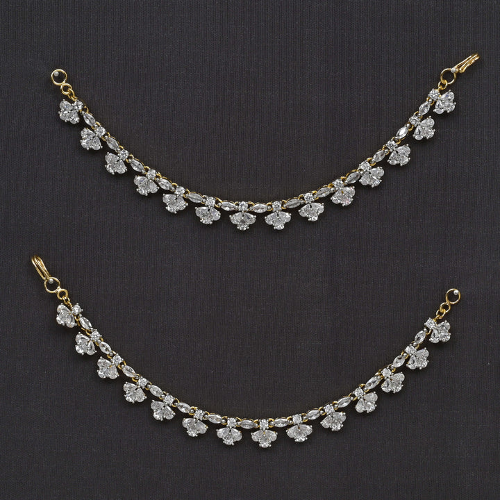 CZ Diamond Finish Champasaralu