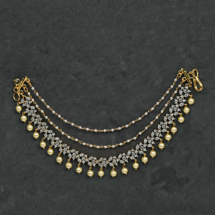 CZ Diamond Finish Champasaralu