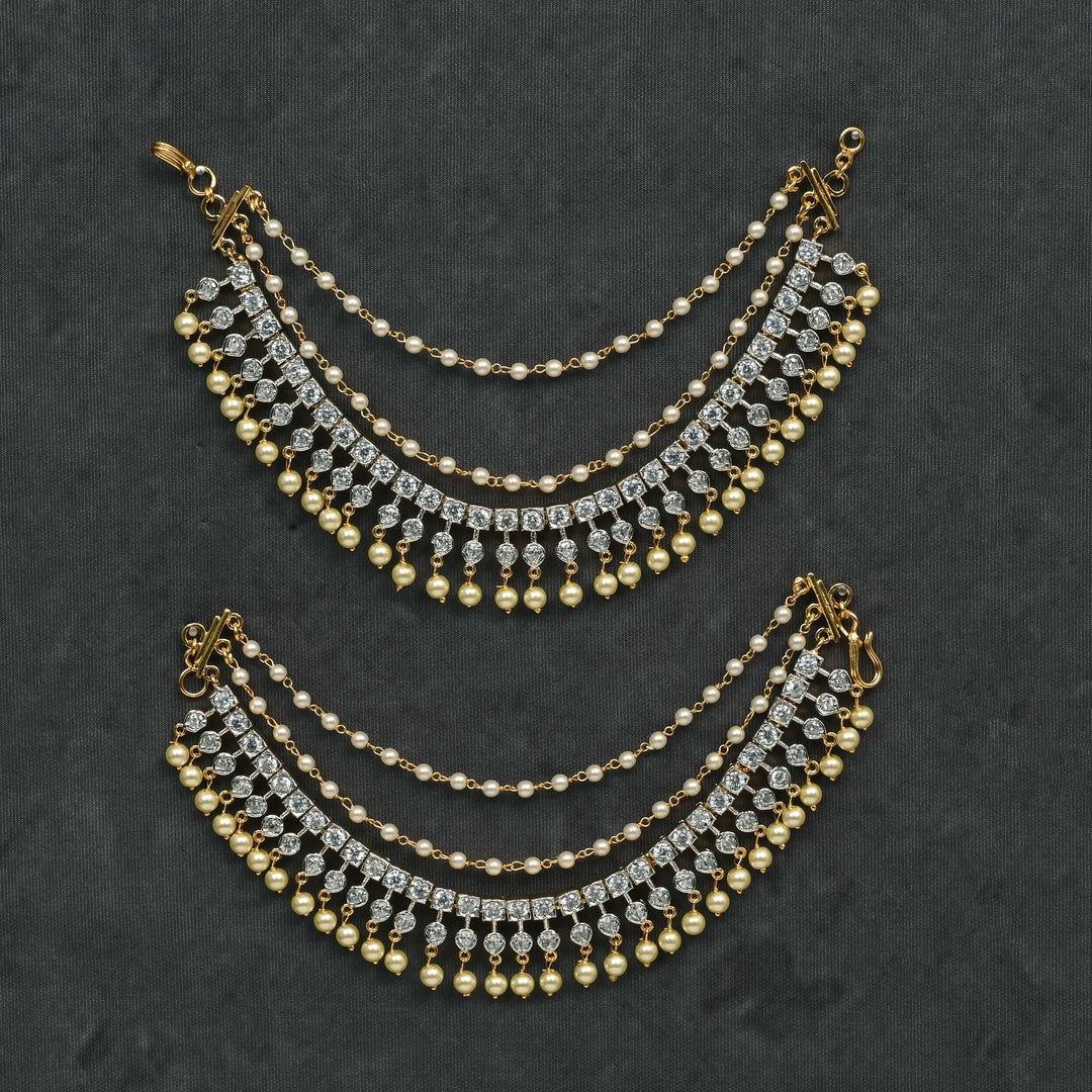 CZ Diamond Finish Champasaralu