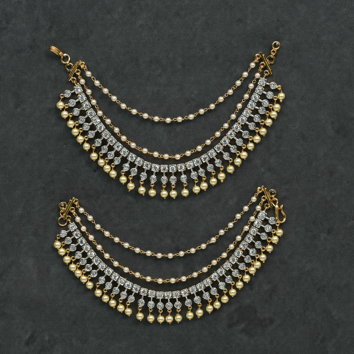 CZ Diamond Finish Champasaralu