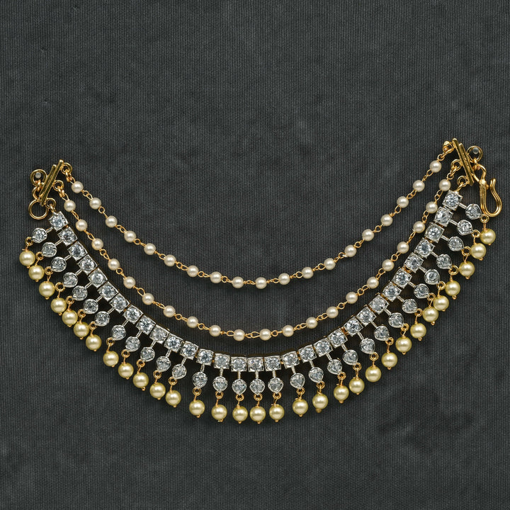 CZ Diamond Finish Champasaralu