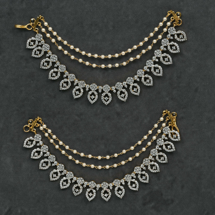 CZ Diamond Finish Champasaralu