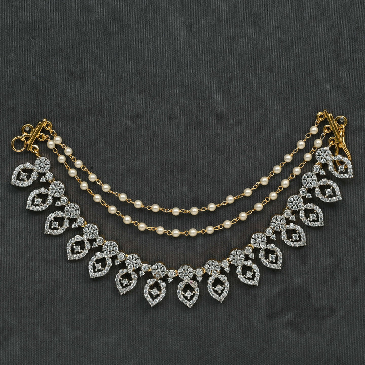 CZ Diamond Finish Champasaralu