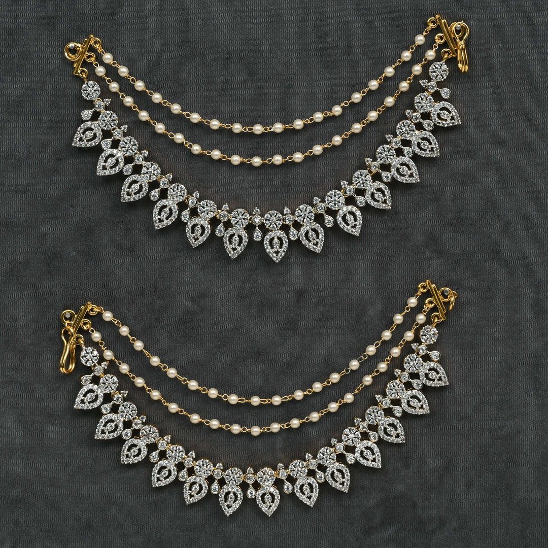 CZ Diamond Finish Champasaralu