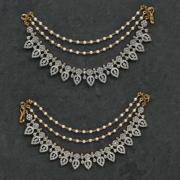 CZ Diamond Finish Champasaralu