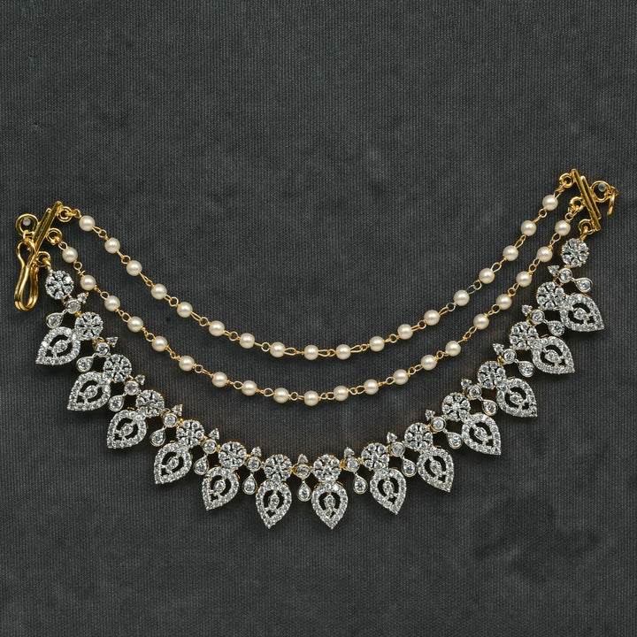 CZ Diamond Finish Champasaralu