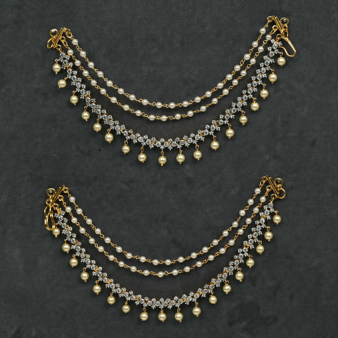 CZ Diamond Finish Champasaralu