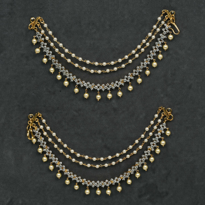 CZ Diamond Finish Champasaralu