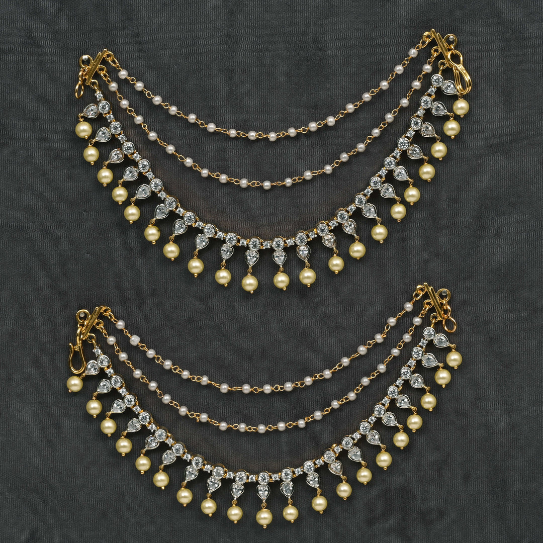 CZ Diamond Finish Champasaralu