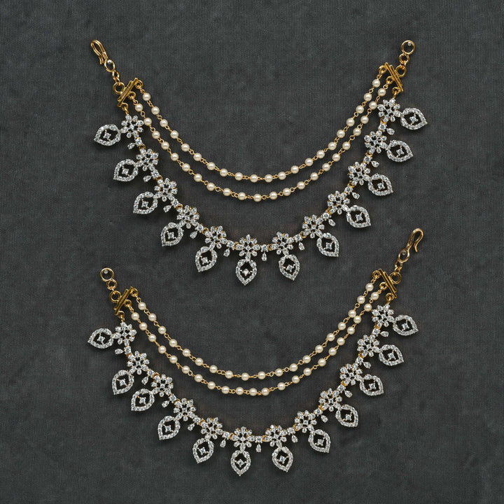 CZ Diamond Finish Champasaralu