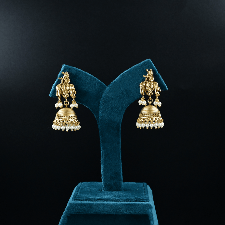 Temple Nakshi Necklace Set