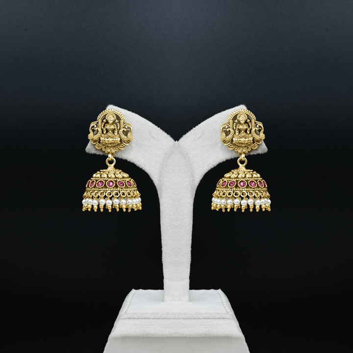 Temple Nakshi Necklace Set