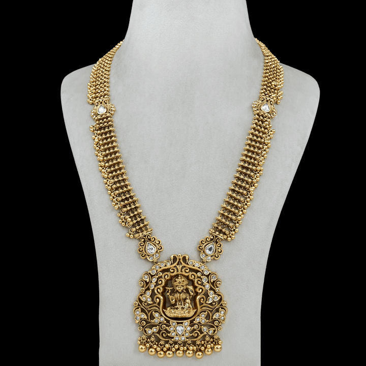 Temple Nakshi Necklace Set