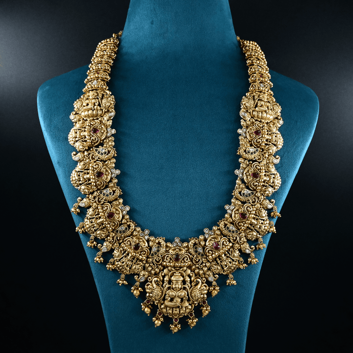 Temple Nakshi Necklace Set