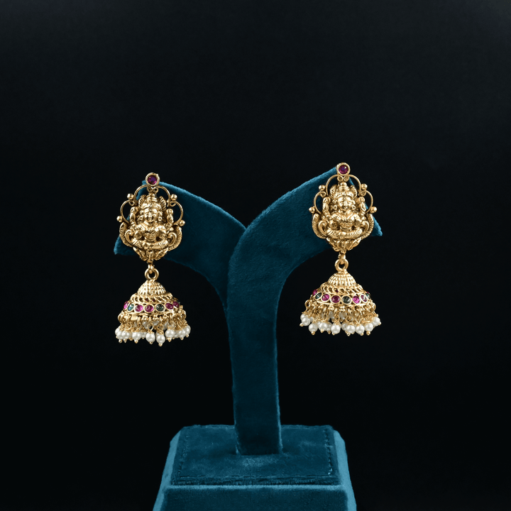 Temple Nakshi Necklace Set