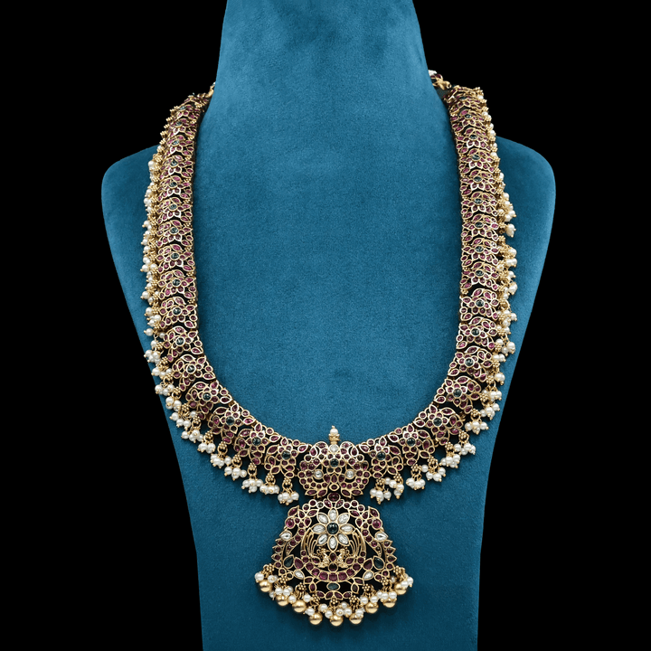 Temple Nakshi Necklace Set