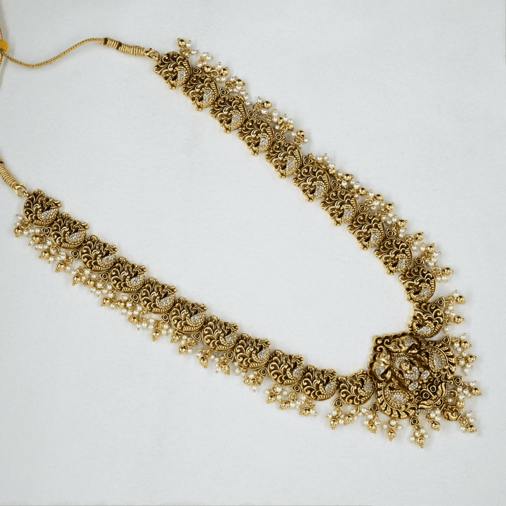 Temple Nakshi Necklace Set